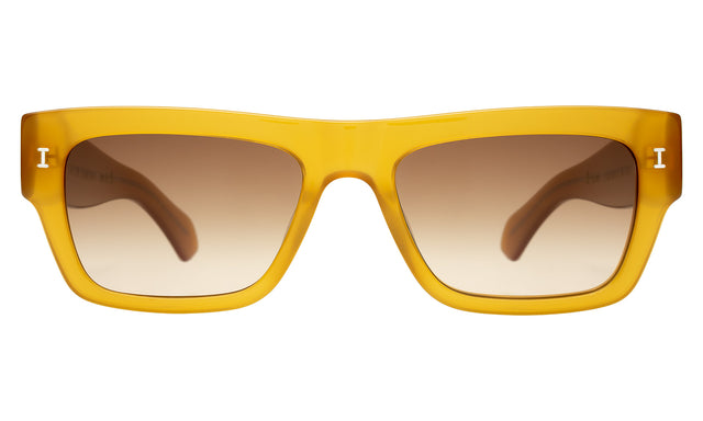 Belluna Sunglasses in Honey with Brown Flat Gradient