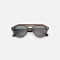 Front view of Bergen III Sunglasses in Green/Olive