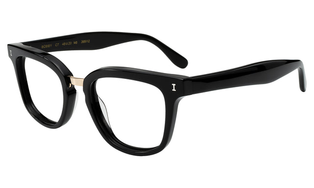 Bobby Optical Side Profile in Black/Gold Optical