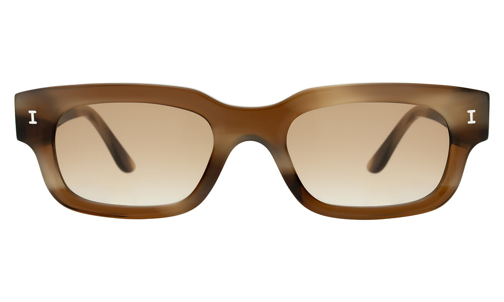 Illesteva Cali E Sunglasses Illesteva Cali E Sunglasses In White / Guava See Through  main image 4