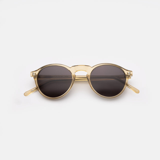  Capri Sunglasses side view in Citrine / Grey