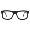 Front view of Catania Optical in Black/Gold/Optical