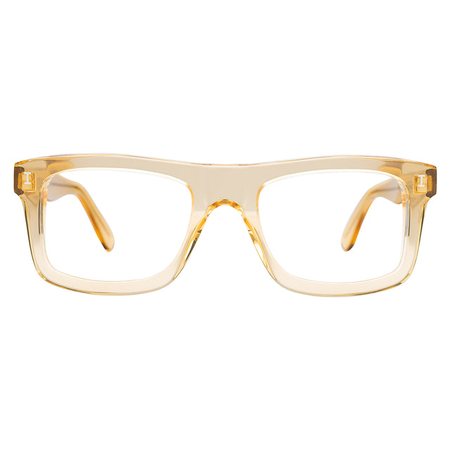 Catania Optical front view in Citrine Optical