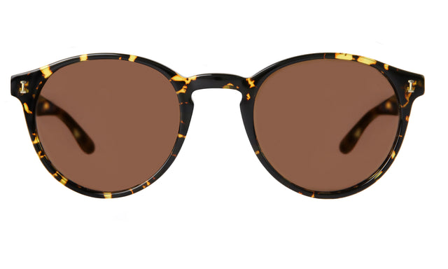 Como Sunglasses in Flame with Brown