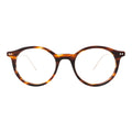 Front view of Dana Optical in Sand/Gold/Optical