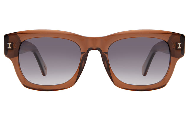 Dolomites Sunglasses front view in Kohl with Grey Gradient