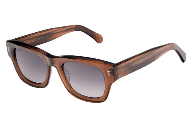 Dolomites Sunglasses side view in Kohl / Grey Gradient