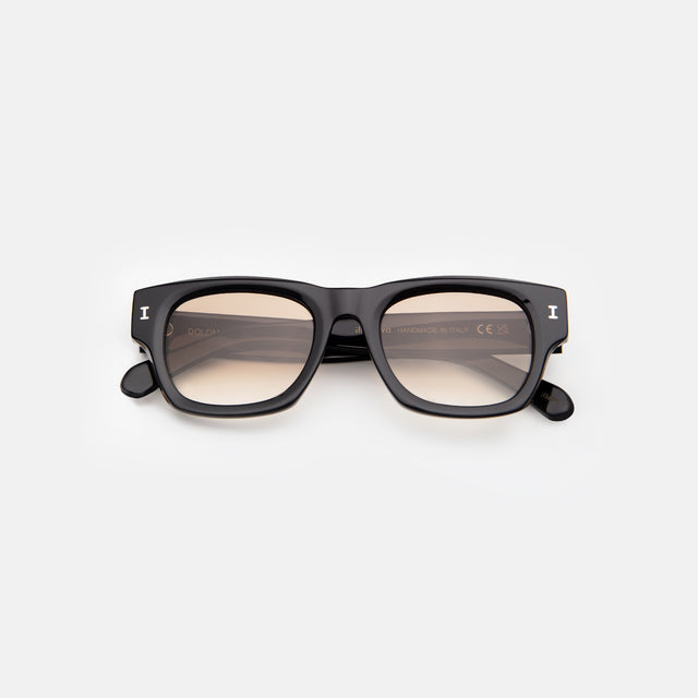 Dolomites Sunglasses side view in Black / Taupe Gradient