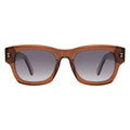 Front view of Dolomites Sunglasses in Kohl/Grey Gradient