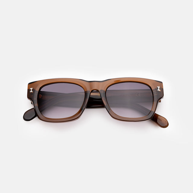 Dolomites Sunglasses side view in Kohl / Grey Gradient