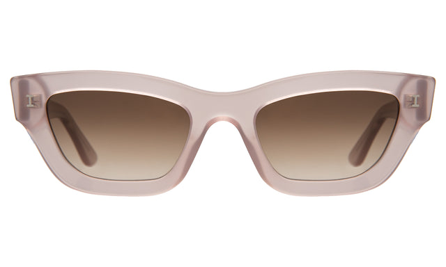Donna Sunglasses in Thistle with Brown Gradient