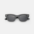 Front view of Donna Sunglasses in Black/Grey