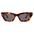 Front view of Donna Sunglasses in Havana/Grey