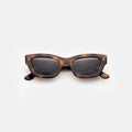 Front view of Donna Sunglasses in Havana/Grey