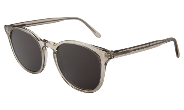 Eldridge 56 Light Sunglasses Side Profile in Cool Grey / Grey Flat