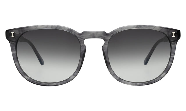Eldridge 56 Sunglasses in Onyx with Grey Flat Gradient