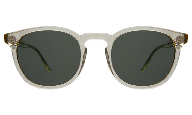 Eldridge Sunglasses in Champagne with Olive Flat