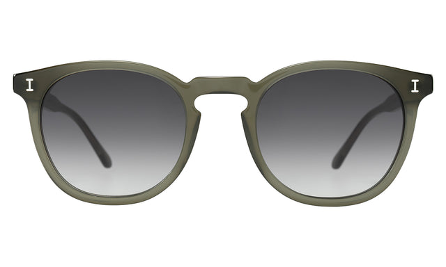 Eldridge Sunglasses in Olive with Grey Flat Gradient