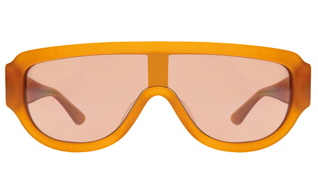 Elio Sunglasses front view in Honey with Brown