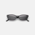 Front view of Encinitas Sunglasses in Black/Grey