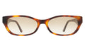 Front view of Encinitas Sunglasses in Havana/Taupe Gradient