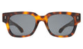 Front view of Francesco Sunglasses in Havana/Gold/Grey
