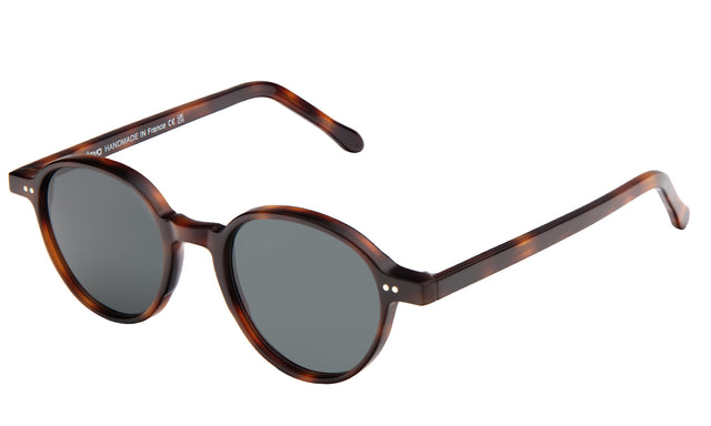 Frankfurt Sunglasses side view in Havana / Grey
