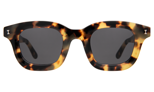 George Sunglasses in Tortoise with Grey Flat