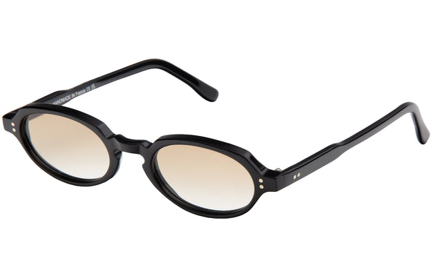 Hamburg Sunglasses side view in Black / Taupe Flat Gradient