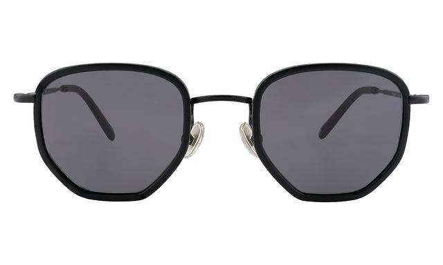 Hunter Ace Sunglasses in Matte Black with Grey