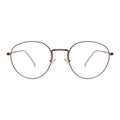 Front view of Jefferson Optical in Bronze/Optical