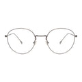 Front view of Jefferson Optical in Gunmetal/Optical