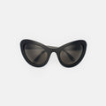 Front view of Kim Shui x illesteva in Black/Grey