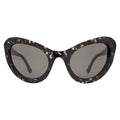 Front view of Kim Shui x illesteva in Charcoal/Grey