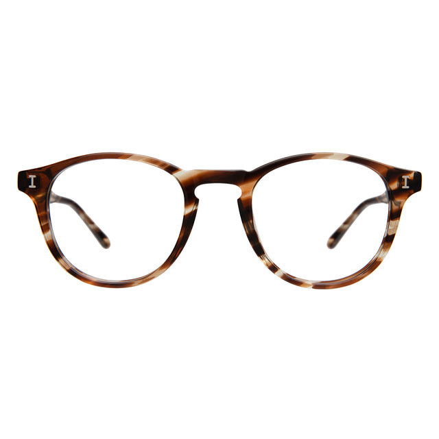 Lawrence Optical front view in Sand Dune Optical