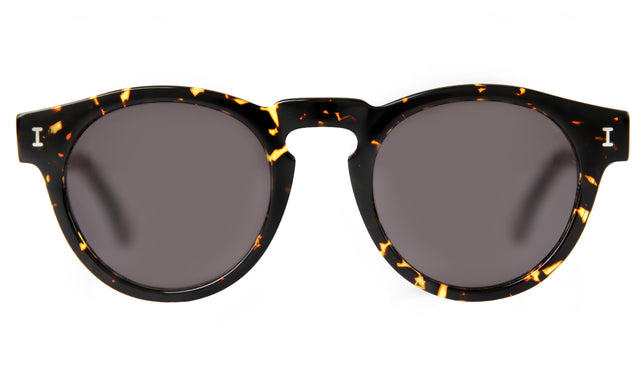Leonard Sunglasses in Flame with Grey