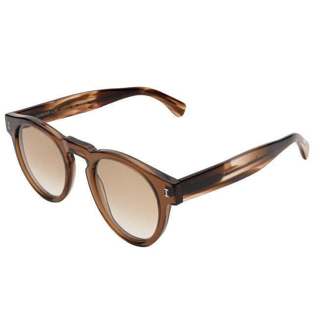 Leonard Sunglasses side view in Kohl / Taupe Gradient