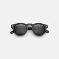 Front view of Leonard Sunglasses in Black/Grey