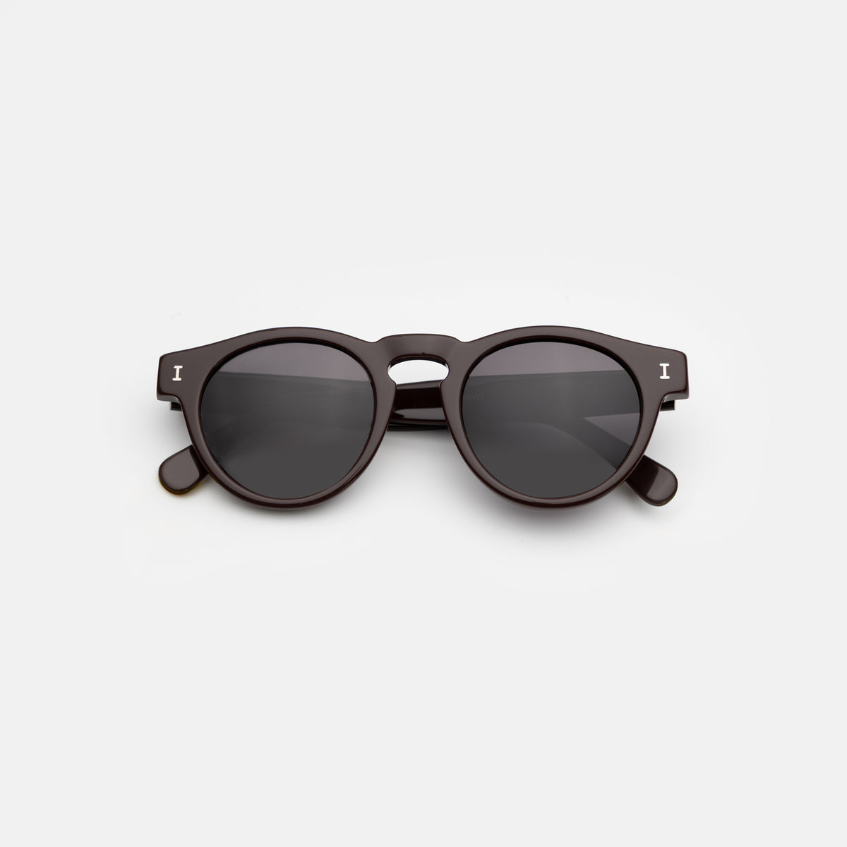 Leonard Sunglasses in Bordeaux with Grey lenses