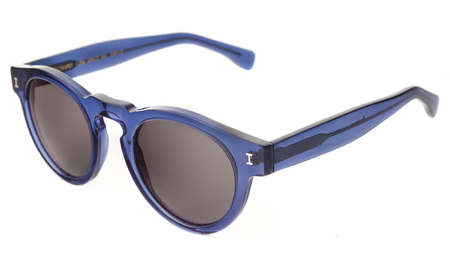 Leonard Sunglasses side view in Cobalt / Grey