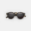 Front view of Leonard Sunglasses in Flame/Grey