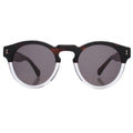 Front view of Leonard (Classic Flex Hinge) Sunglasses in Half/Half/Grey