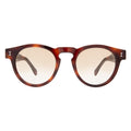Front view of Leonard Sunglasses in Havana/Taupe Gradient