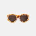 Front view of Leonard II E Sunglasses in Amber/Brown