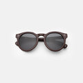 Front view of Leonard II E Sunglasses in Bordeaux/Grey