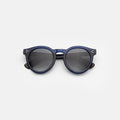Front view of Leonard II E Sunglasses in Navy/Grey Gradient