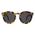 Front view of Leonard II E Sunglasses in Tortoise/Grey