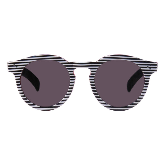 Product shot of Leonard II Sunglasses in Stripes (Front View)