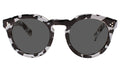 Front view of Leonard II Sunglasses in White Camo/Grey