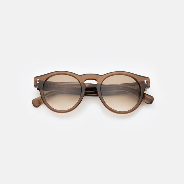 Leonard Sunglasses side view in Kohl / Taupe Gradient
